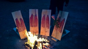 Loimukirjolohelle suolavellä kylvetys